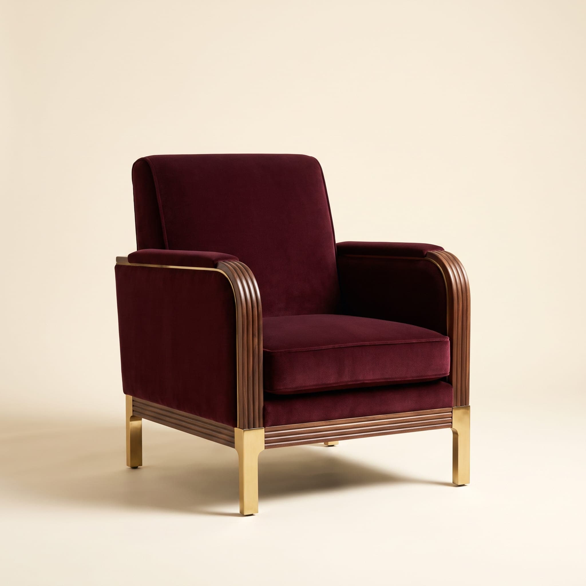 Bordo Chesterfield Koltuk